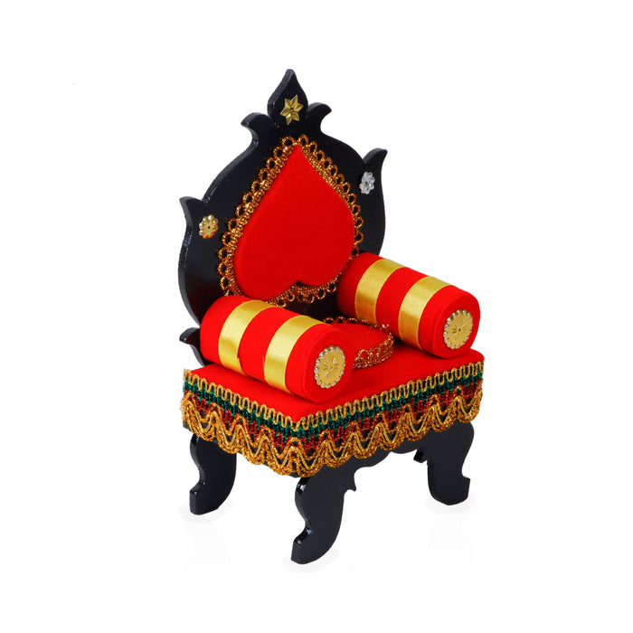 Singhasan  - 6  Inches |  Velvet Simhasanam/ Aasan for Deity