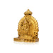 Simhasan Balaji Murti - 5 x 4 Inch | Resin Statue/ Gold Polish Balaji Idol for Pooja/ 296 Gms Approx - Fibre Murties