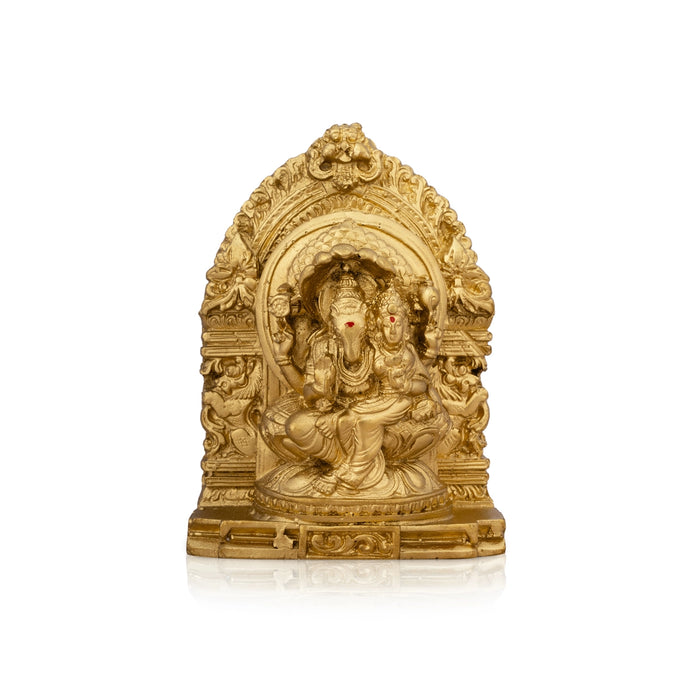 Lakshmi Hayagreevar Idol With Arch - 4.5 x 3.25 Inches | Resin Statue/ Lakshmi Hayagriva Statue for Pooja/ 266 Gms