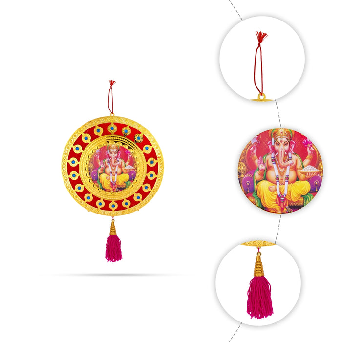 Car Hanging - 10 Inches | God Design / Car Mirror Hanging / Car Decorative Accessory - Wall Hanging