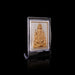 Ganesh Murti Acrylic Photo Stand- 3.5 X 3 Inches | Gold Polish Car Stand/ Picture Stand For Car Dashboard Decor - Car Stand & Car Accessories