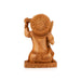 Anjaneya Statue - 6 x 4 Inches | Wooden Statue/ Sittting Hanuman Statue/ Hanuman Murti for Pooja/ 230 Gms - Wooden Murties