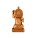 Anjaneya Statue - 6 x 4 Inches | Sittting Hanuman Statue/ Wooden Statue/ Hanuman Murti for Pooja/ 230 Gms - Wooden Murties