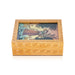 Wooden Jewellery Box - 4 x 3 Inches | Trinket Box/ Storage Box/ Gem Stone Box for Women - Handicraft Items