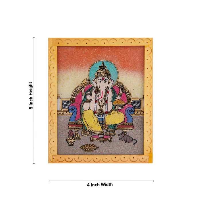 Wooden Jewellery Box - 5 x 4 Inches | Trinket Box/ Storage Box/ Gem Stone Box for Women - Handicraft Items