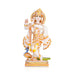 Lord Krishna Standing On Base Murti - 10 x 5 Inches | Painting Marble Idol / Krishna statue / Decor For Home & Pooja - Stone Murties