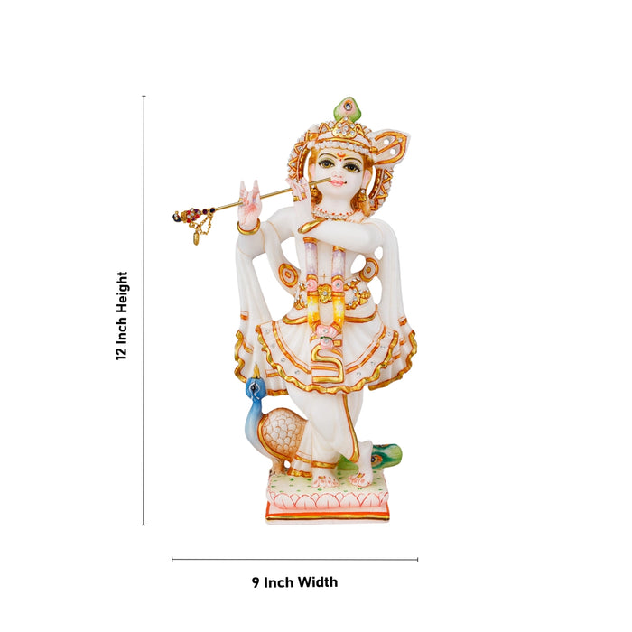 Radha Krishna Idol Pair | Radha Krishna Statue Marble | Radha Krishna Murti Marble Price