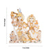 Lord Shiva Family Murti-10 x 9 Inches | Painting Marble Idol/ Shivan Family Idol / Shiva Family Statue for Pooja - Stone Murties