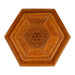 Wooden Box - Hexagon | Wooden Jewel Box/ Jali Box/ Jewelry Box for Women - Handicraft Items