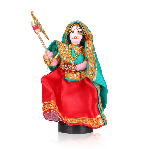 Cloth Doll - 8 Inches | Golu Doll/ Dasara Doll/ Golu Bommai for Navratri Decor/ Assorted Design - Kolu Dolls