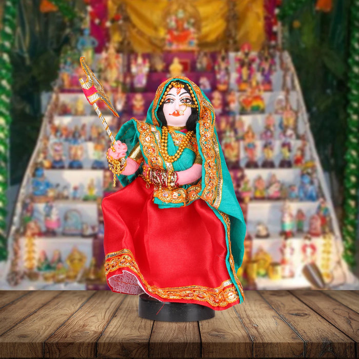 Cloth Doll - 8 Inches | Golu Doll/ Dasara Doll/ Golu Bommai for Navratri Decor/ Assorted Design - Kolu Dolls
