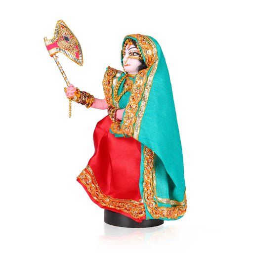 Cloth Doll - 8 Inches | Golu Doll/ Dasara Doll/ Golu Bommai for Navratri Decor/ Assorted Design - Kolu Dolls