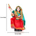 Cloth Doll - 8 Inches | Golu Doll/ Dasara Doll/ Golu Bommai for Navratri Decor/ Assorted Design - Kolu Dolls