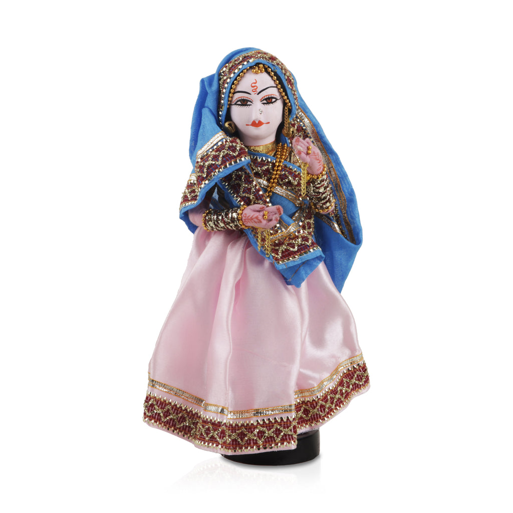 Cloth Doll - 10 Inches | Golu Doll/ Dasara Doll/ Golu Bommai for Navratri Decor/ Assorted Design