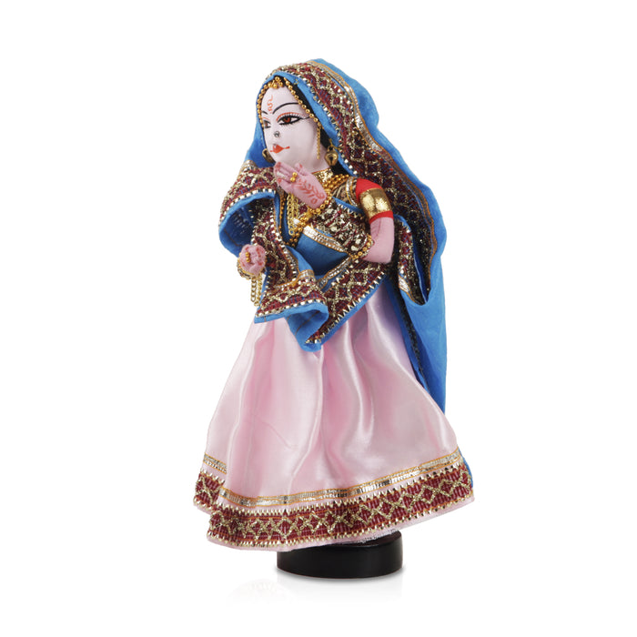 Cloth Doll - 10 Inches | Golu Doll/ Dasara Doll/ Golu Bommai for Navratri Decor/ Assorted Design