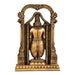 Balaji Murti - 8 Inch | Resin Tirupati Balaji Idol/ Brass Polish Balaji Statue for Pooja/ Assorted Design - Fibre Murties