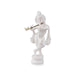 Krishna Murti - 6 x 2.5 Inches | Resin Statue/ Standing Krishna Statue/ Krishna Idol for Pooja - Fibre Murties