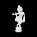 Krishna Murti - 6 x 2.5 Inches | Resin Statue/ Standing Krishna Statue/ Krishna Idol for Pooja - Fibre Murties
