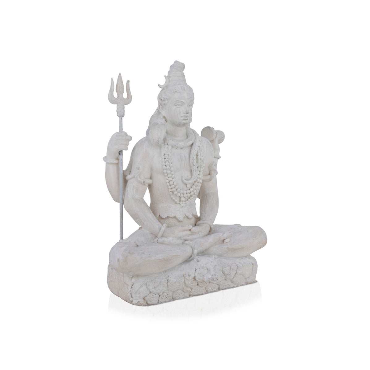 Shivan Sitting Statue | Lord Shiva Idol | Resin Shiv Murti