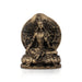 Tara Murti - 8 x 5.5 Inches | Resin Statue/ Brass Polish Tara Statue/ Tara Idol for Pooja/ 1.170 Kgs Approx - Fibre Murties