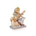 Saraswati Murti - 10 x 8 Inches | Marble Murti/ Saraswati Idol Sitting On Swan/ Painted Saraswati Statue for Pooja - Fibre Murties