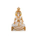 Annapoorani Statue - 10 x 6 Inches | Marble Murti/ Annapoorneshwari Statue/ Annapurneshwari Idol for Pooja - Fibre Murties