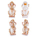 Laxmi Vishnu Murti Pair | Marble Vishnu Murti | Vishnu Bhagwan Marble Murti