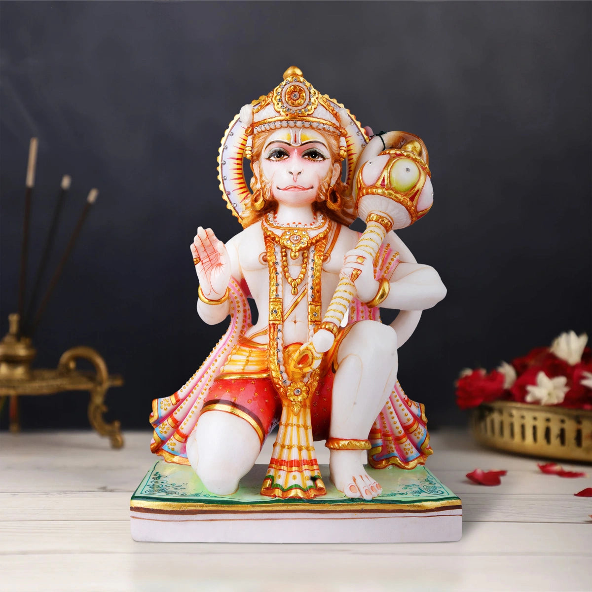 Giri Anjaneya Swamy Idols Hanuman Idol Hanuman Marble Statue giri-anjaneya-swamy-idols-hanuman-idol-hanuman-marble-statue