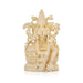 Lakshmi Idol - 15 x 4 Inches | Marble Dust Murti/ Lakshmi Murti for Pooja - Fibre Murties