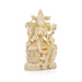 Lakshmi Idol - 15 x 4 Inches | Marble Dust Murti/ Lakshmi Murti for Pooja - Fibre Murties