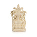 Lakshmi Idol - 15 x 4 Inches | Marble Dust Murti/ Lakshmi Murti for Pooja - Fibre Murties