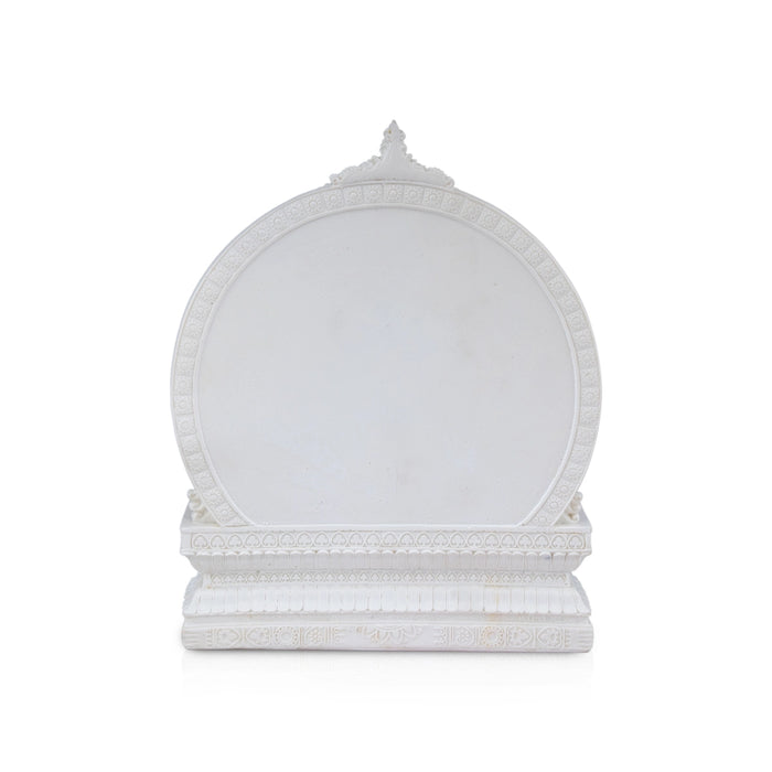 Shiv Family Murti - 8 x 6.5 Inches | Marble Dust Murti/ Shiva Family Statue/ Lord Shiva Family Idol for Pooja - Fibre Murties