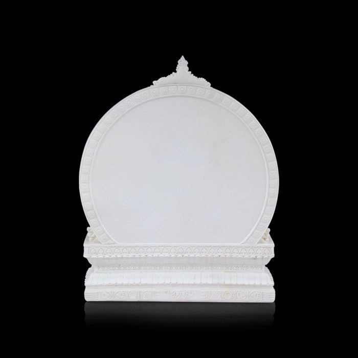 Shiv Family Murti - 8 x 6.5 Inches | Marble Dust Murti/ Shiva Family Statue/ Lord Shiva Family Idol for Pooja - Fibre Murties