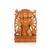 Panchmukhi Hanuman Statue - 12 x 9 Inches | Wooden Statue/ Panchamukhi Hanuman Murti for Pooja/ 1.345 Kgs - Wooden Murties