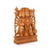 Panchmukhi Hanuman Statue - 12 x 9 Inches | Wooden Statue/ Panchamukhi Hanuman Murti for Pooja/ 1.345 Kgs - Wooden Murties