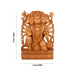 Panchmukhi Hanuman Statue - 12 x 9 Inches | Wooden Statue/ Panchamukhi Hanuman Murti for Pooja/ 1.345 Kgs - Wooden Murties
