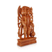 Panchmukhi Hanuman Statue - 12 x 6 Inches | Wooden Statue/ Standing Panchamukhi Hanuman Murti for Pooja - Wooden Murties
