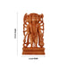 Panchmukhi Hanuman Statue - 12 x 6 Inches | Wooden Statue/ Standing Panchamukhi Hanuman Murti for Pooja - Wooden Murties
