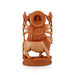 Durga Murti - 10 x 7.5 Inches | Wooden Statue/ Durga Idol/ Durga Statue for Pooja - Wooden Murties