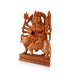 Durga Murti - 12 x 7 Inches | Wooden Statue/ Sitting Durga Mata for Pooja - Wooden Murties