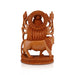 Durga Murti - 12 x 7 Inches | Wooden Statue/ Sitting Durga Mata for Pooja - Wooden Murties