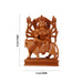 Durga Murti - 12 x 7 Inches | Wooden Statue/ Sitting Durga Mata for Pooja - Wooden Murties
