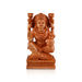 Laxmi Ganesh Murti Pair - 8 x 4.5 Inches | Wooden Statue/ Lakshmi Ganesh Murti/ Ganesh Lakshmi Idol for Pooja - Wooden Murties