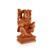Laxmi Ganesh Murti Pair - 8 x 4.5 Inches | Wooden Statue/ Lakshmi Ganesh Murti/ Ganesh Lakshmi Idol for Pooja - Wooden Murties