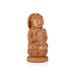 Buddha Statue - 4 x 2 Inches | Buddha Murti/ Buddha Idol/ Wooden Statue for Home/ 60 Gms - Wooden Murties