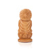 Buddha Statue - 5 x 2.5 Inches | Buddha Murti/ Buddha Idol/ Wooden Statue for Home/ 110 Gms - Wooden Murties