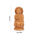 Buddha Statue - 5 x 2.5 Inches | Buddha Murti/ Buddha Idol/ Wooden Statue for Home/ 110 Gms - Wooden Murties