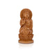 Buddha Statue - 6 x 3 Inches | Buddha Murti/ Buddha Idol/ Wooden Statue for Home/ 190 Gms - Wooden Murties