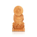 Buddha Statue - 8 x 4 Inches | Buddha Murti/ Buddha Idol/ Wooden Statue for Home/ 235 Gms - Wooden Murties