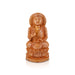 Buddha Statue - 12 x 6 Inches | Buddha Murti/ Buddha Idol/ Wooden Statue for Home/ 1.080 Kgs - Wooden Murties